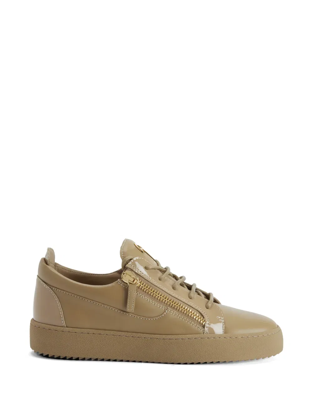 Кроссовки Frankie на молнии Giuseppe Zanotti, нейтральный