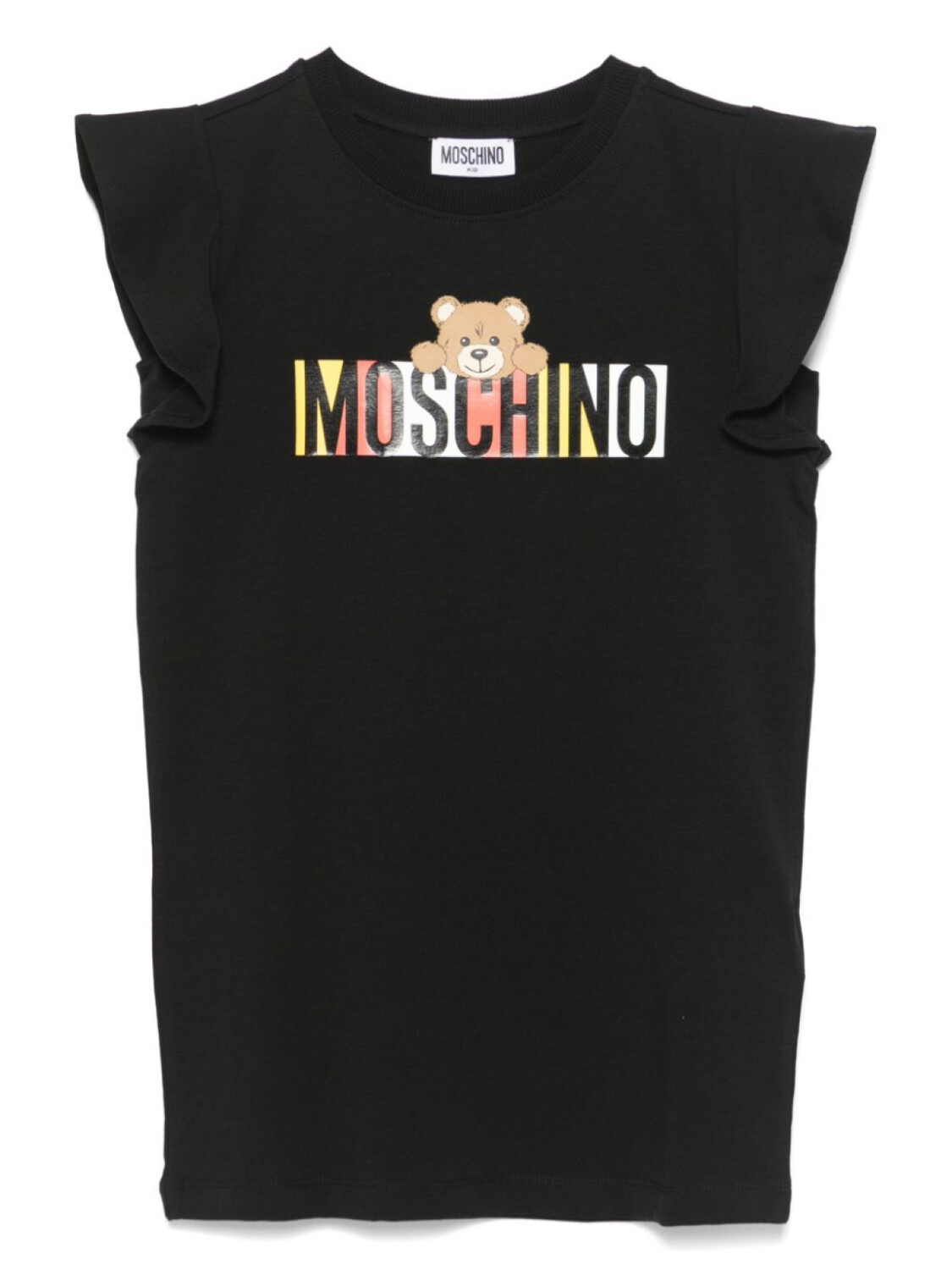 

Moschino Kids платье Teddy Bear, черный