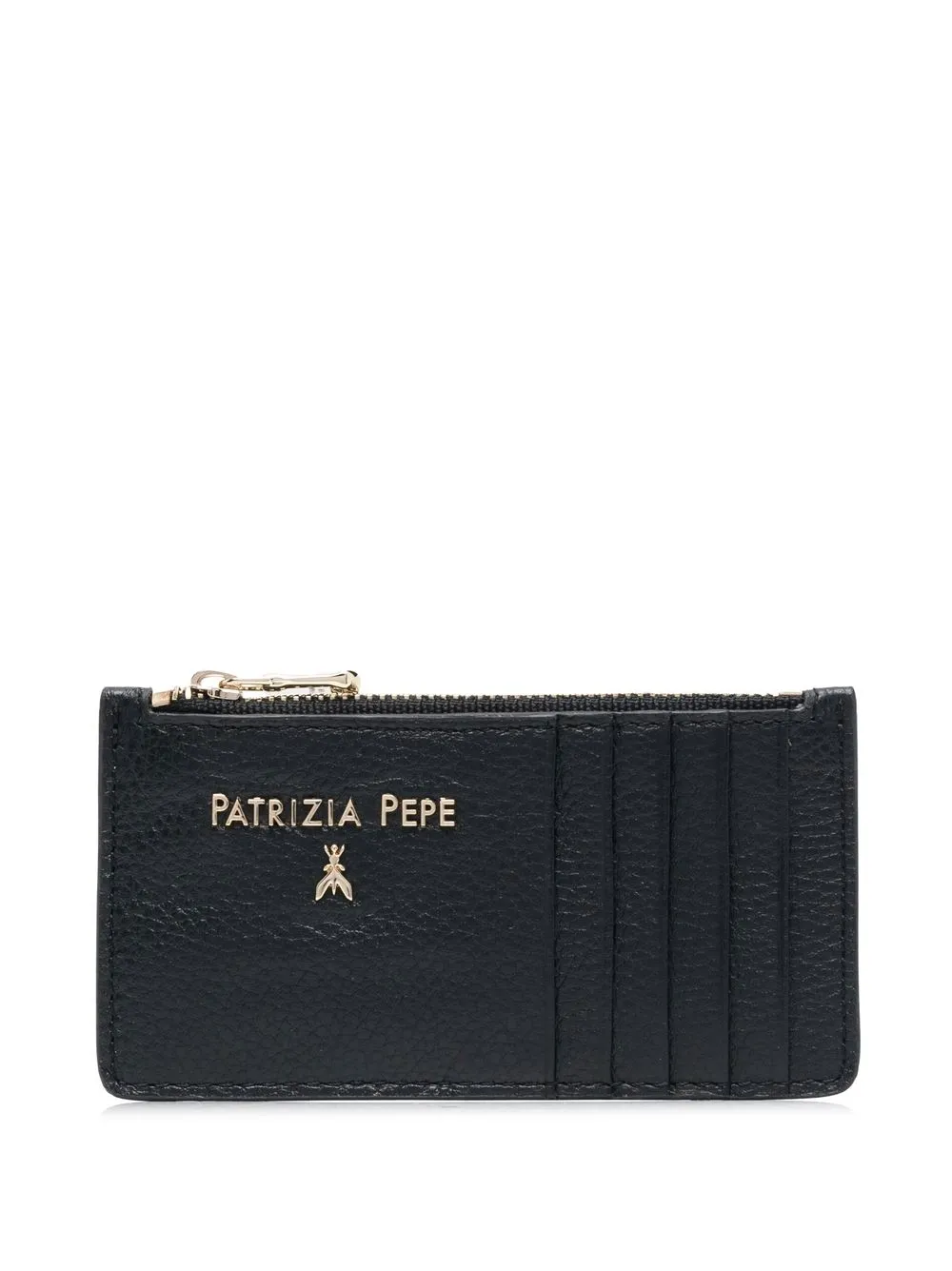 

Кошелек на молнии с логотипом Patrizia Pepe, черный
