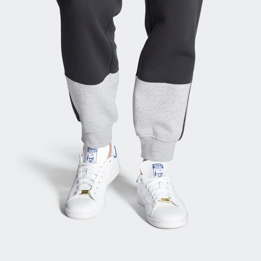 Мужские кроссовки Adidas Originals Stan Smith, белый/синий/желтый — фото 2