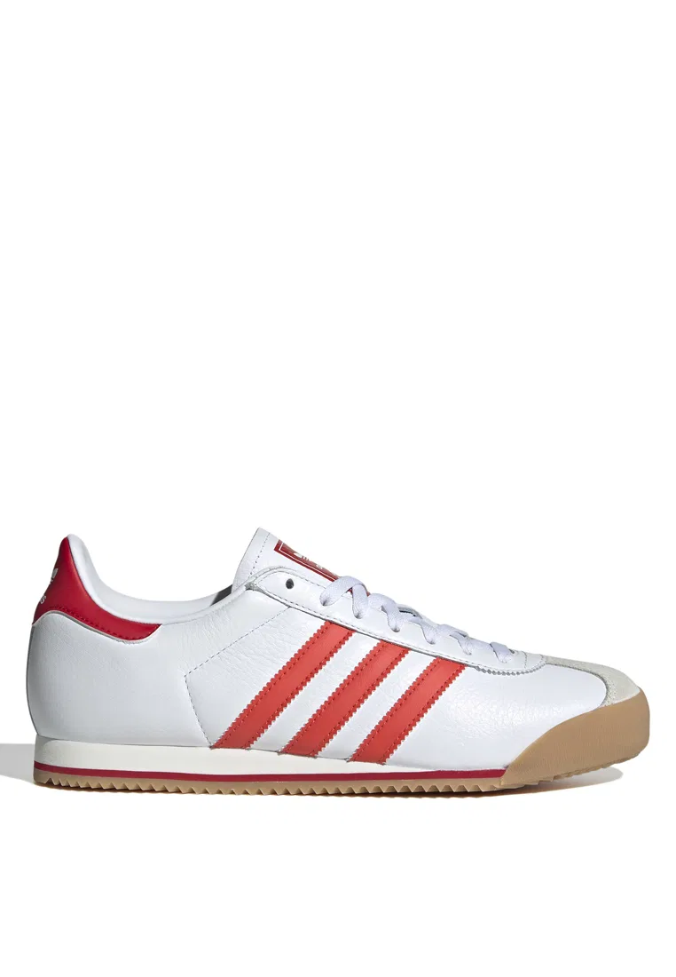 Кроссовки, K 74 Adidas, белый/оранжевый