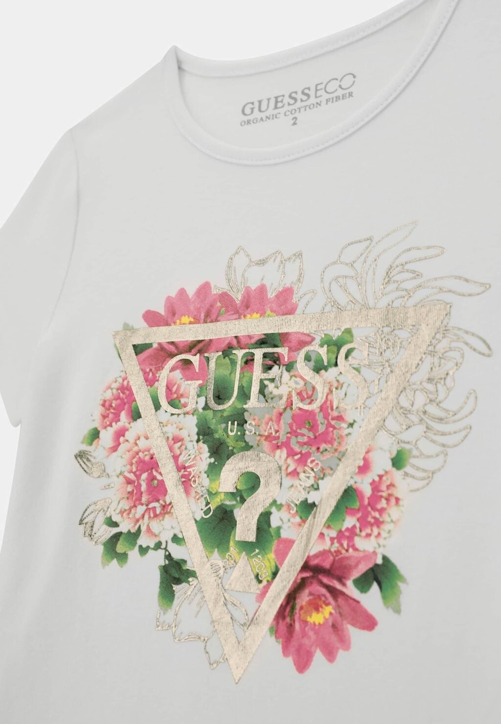 

Футболка FLOREALE Guess, белый