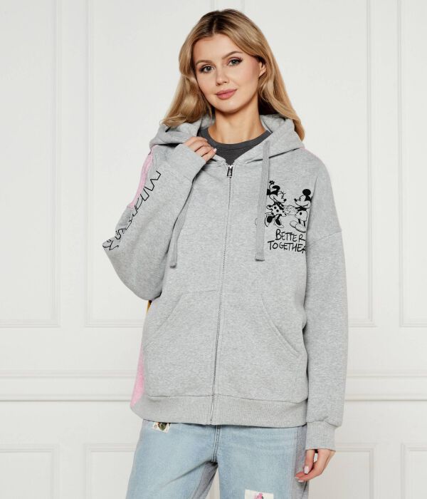 

Джемпер Микки Маус Desigual x Disney Regular fit Desigual, серый