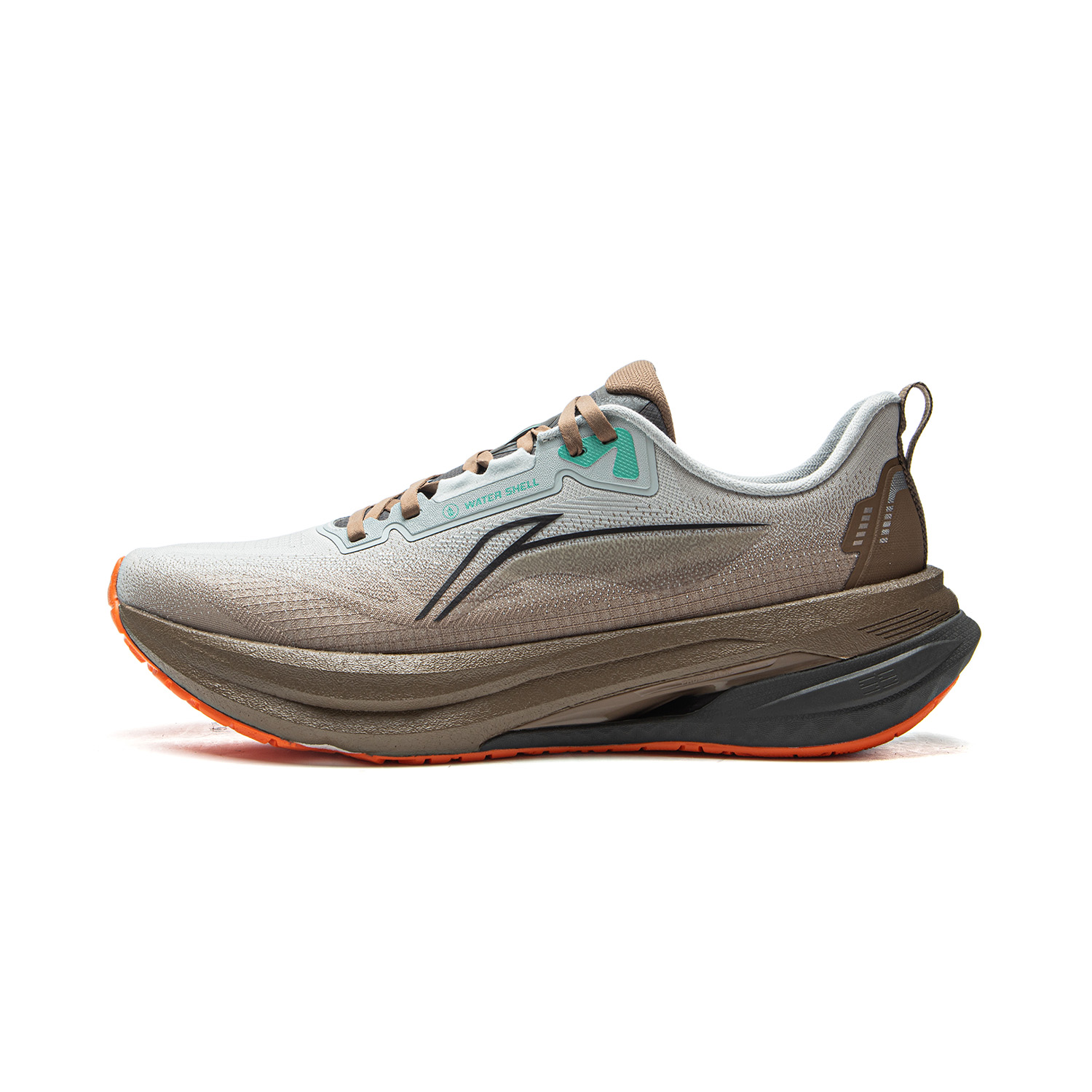 

Кроссовки для бега с низким верхом, амортизирующие, противоскользящие, износостойкие, дышащие, элегантные, серые LINING, Elegant Gray