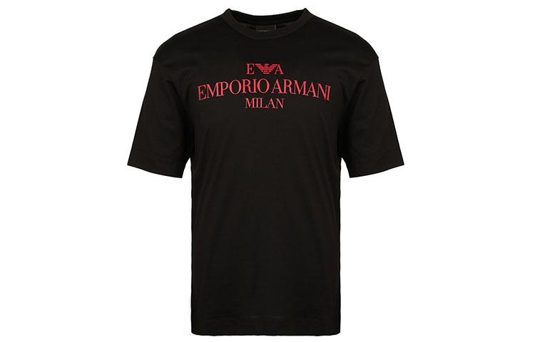 

Футболка мужская черная EMPORIO ARMANI