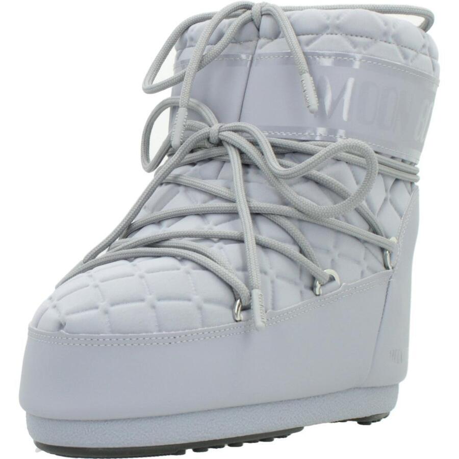Ботинки Moon Boot модель Mb Icon Low Quilt цвет серый