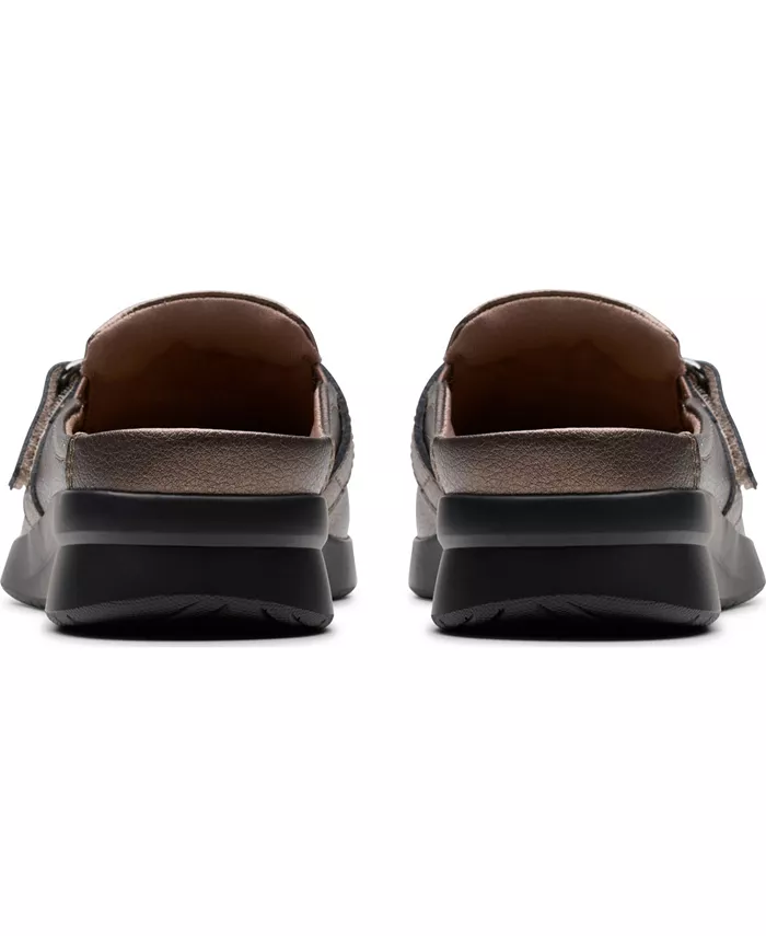Женские мюли Ellowyn Amelia Slip-On Clarks, фиолетовый — фото 3