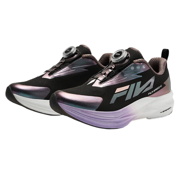 FILA KIDS Низкие детские беговые кроссовки Black Teenagers — фото 4