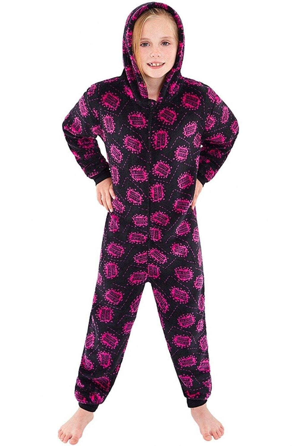 

Игровой флисовый комбинезон Cozy n Dozy, черный