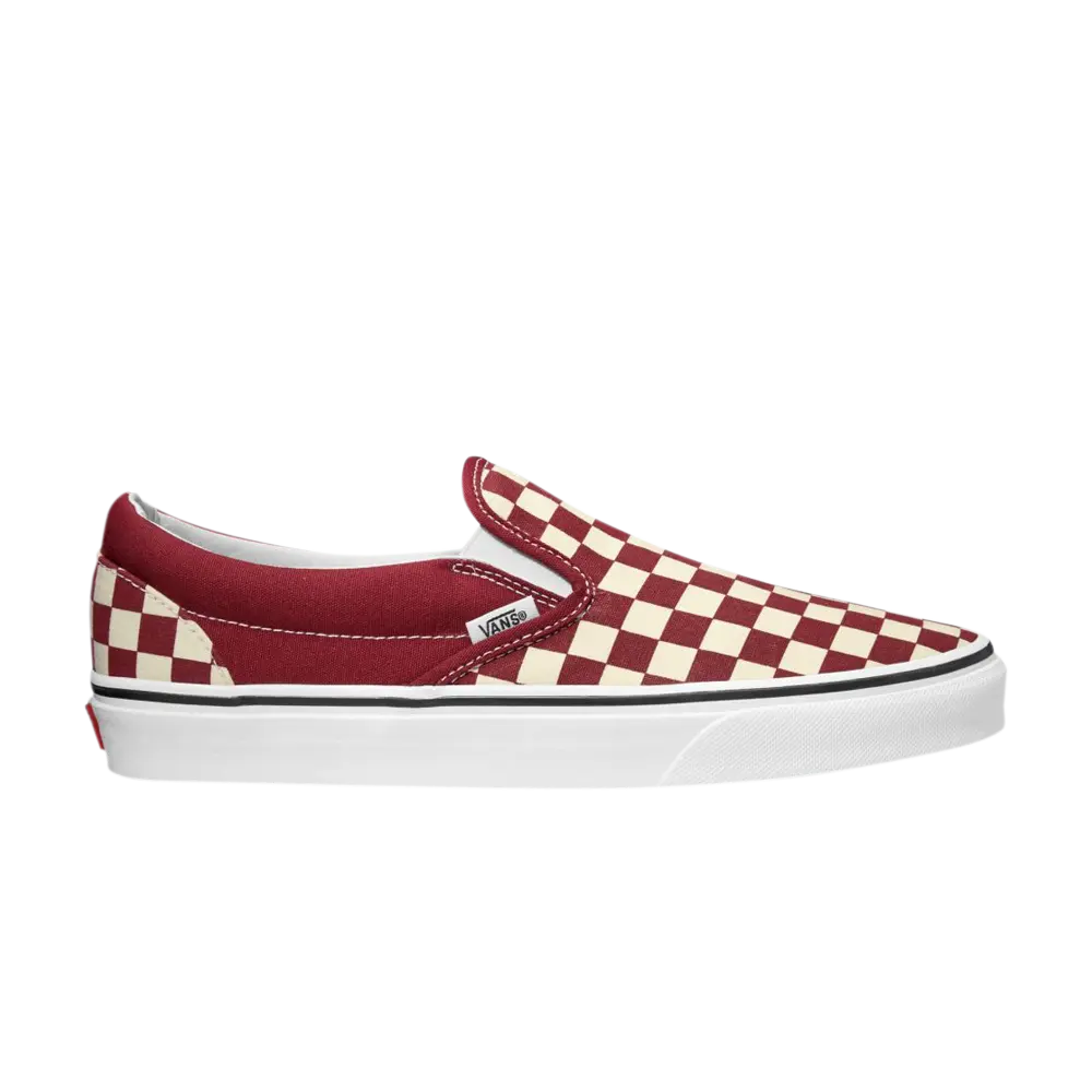 Классические слипоны Vans, красный