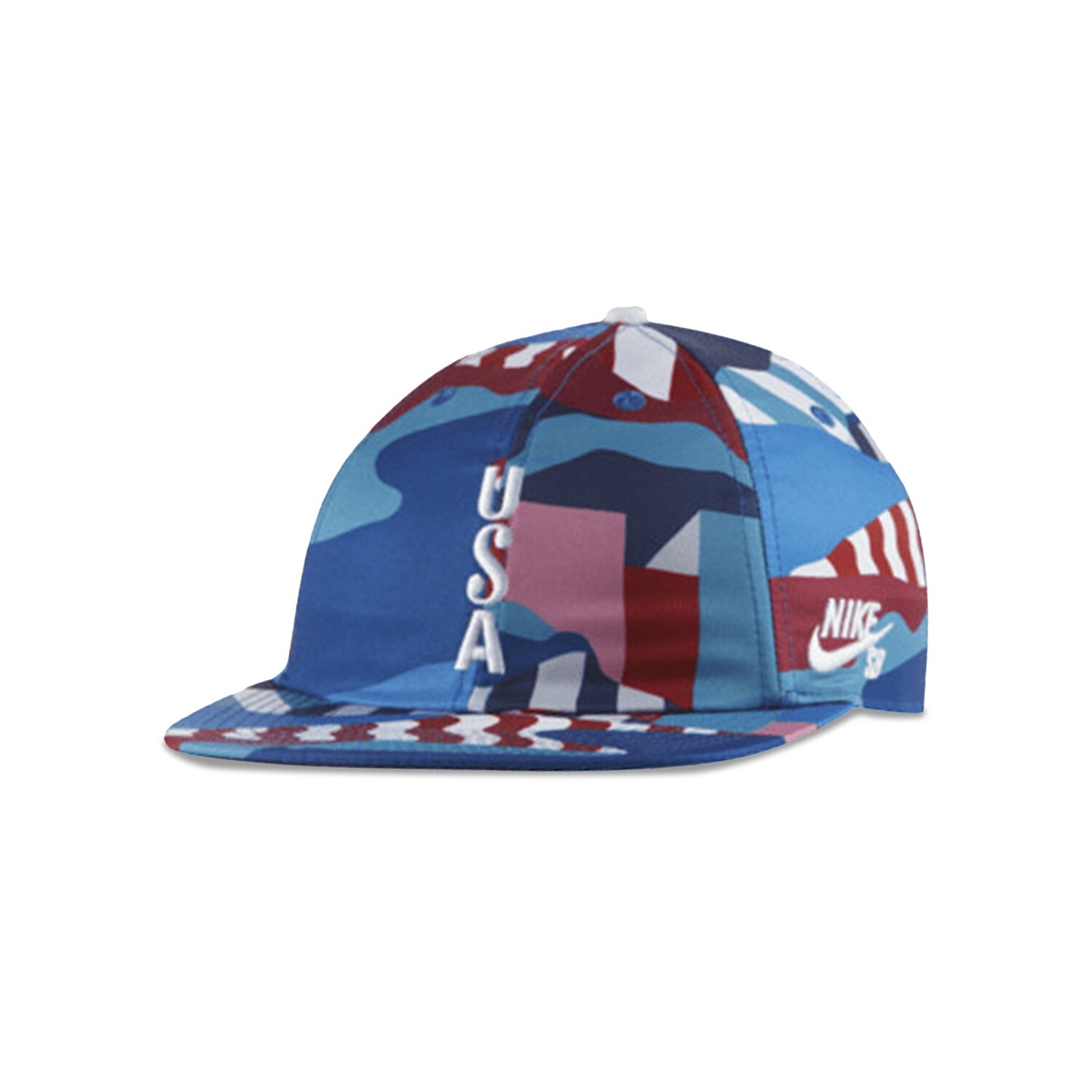 

Кепка для скейтбординга Nike SB x Parra USA Federation Kit, цвет Brave Blue/White