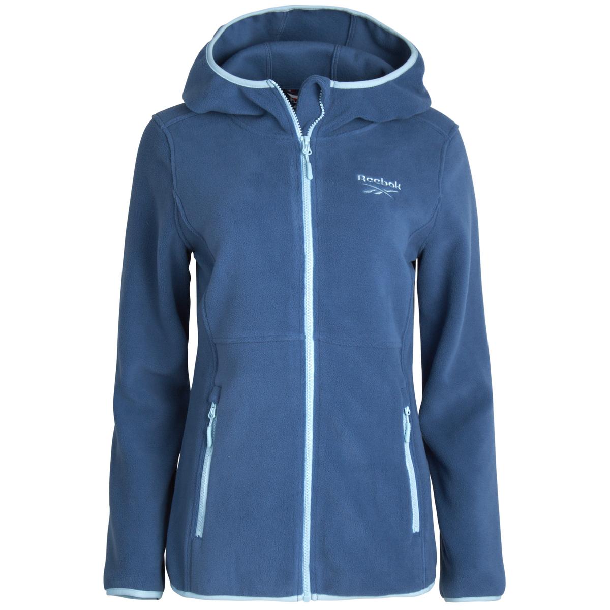 

Женская флисовая легкая флисовая куртка Reebok, цвет hoops blue