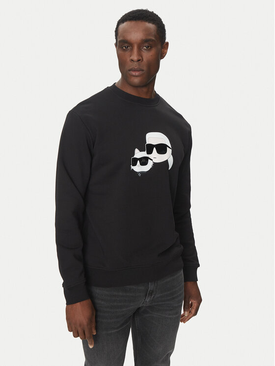 

Толстовка обычного кроя 705063 552941 Karl Lagerfeld, черный