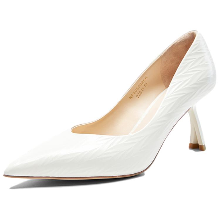 Женские туфли на высоком каблуке Ecru/Синий/Абрикосовый розовый NINE WEST — фото 3