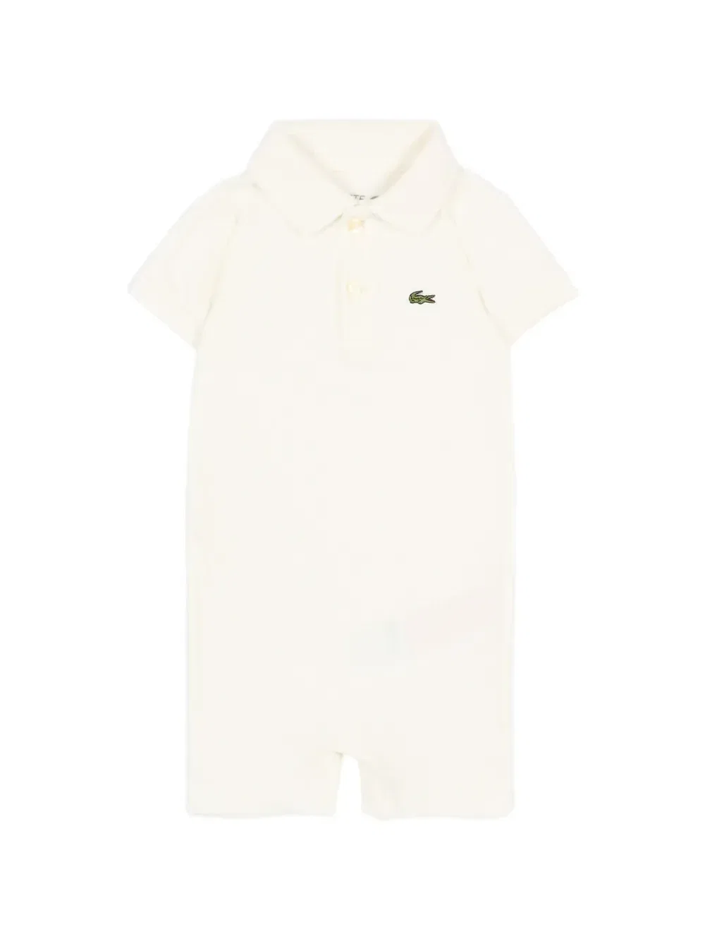 Поло-комбинезон Lacoste Kids, белый