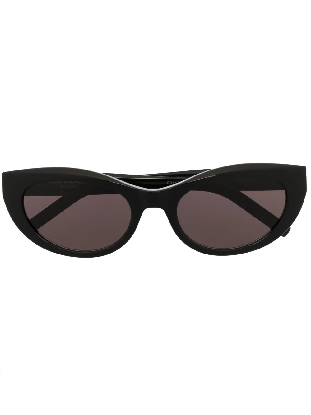 

Солнцезащитные очки в оправе 'кошачий глаз' Saint Laurent Eyewear, черный