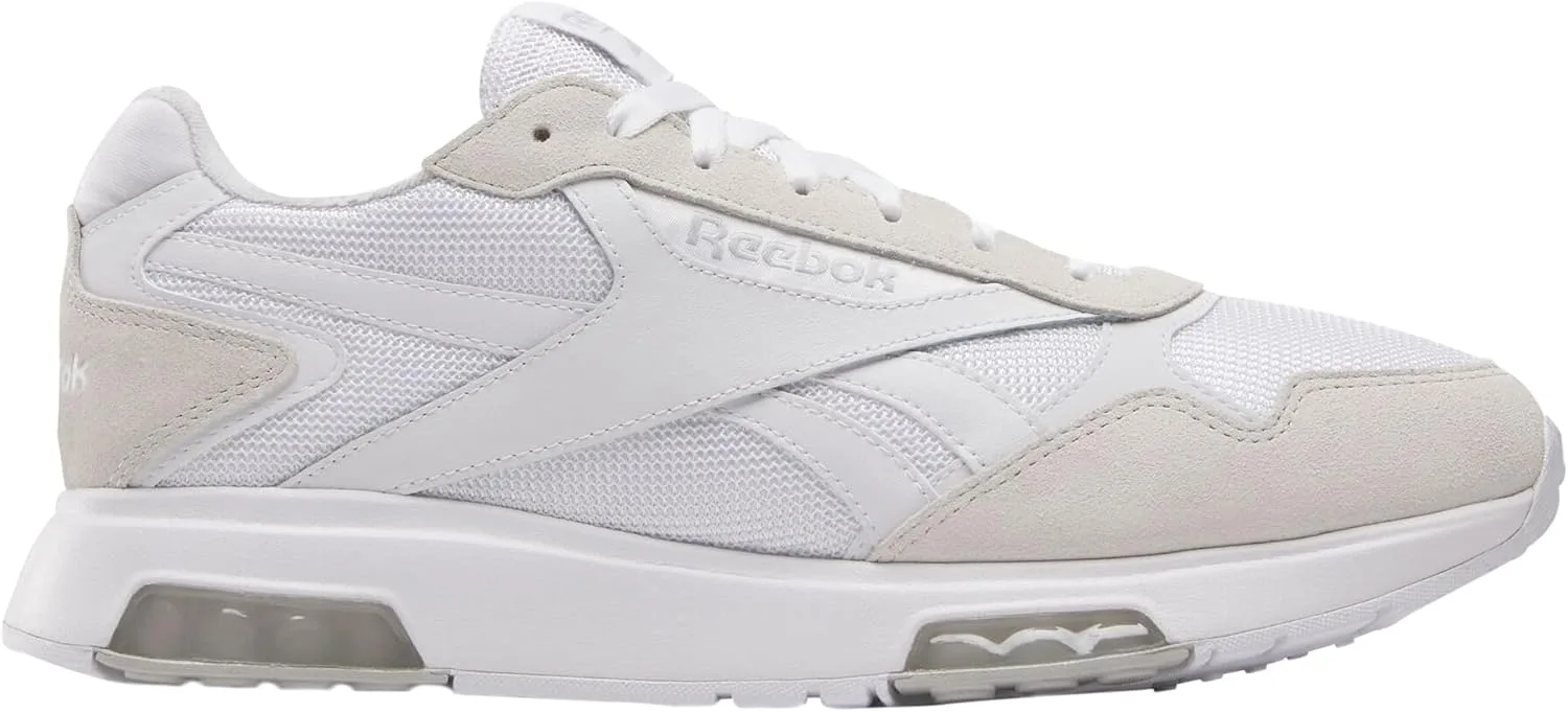Мужские кроссовки Reebok Glide DMX (100201252) Lifestyle Grey (100201252) с технологией DMX Microbubbles, удобные, подходят для повседневного использования, белый/серый