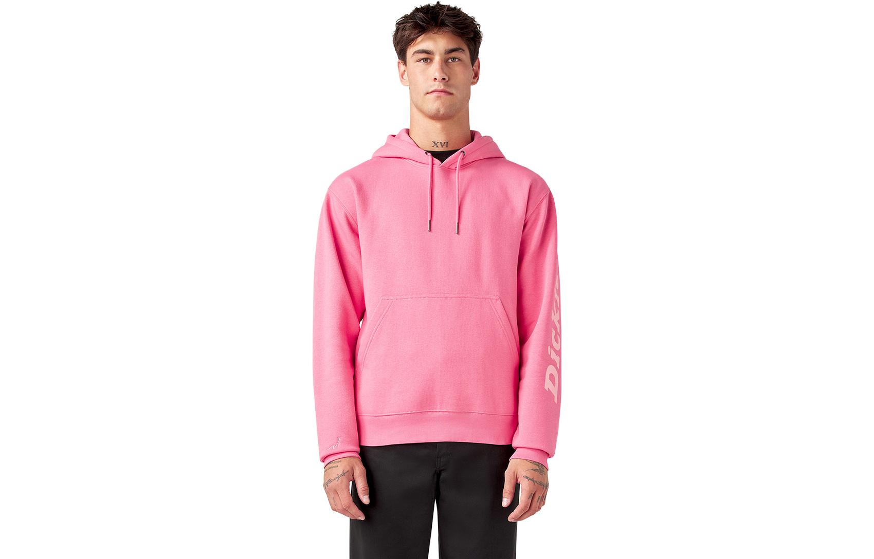 

X BCA X DABEIYUZHOU Толстовка унисекс Dickies, Pink/CW4