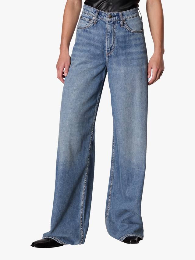 

Джинсы Sofie с высокой талией укороченные широкие rag & bone, Beverly