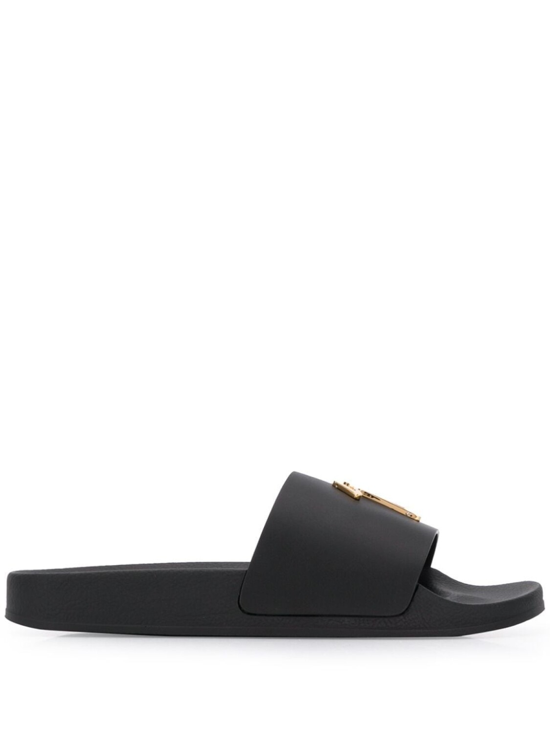 

Giuseppe Zanotti шлепанцы с логотипом, черный