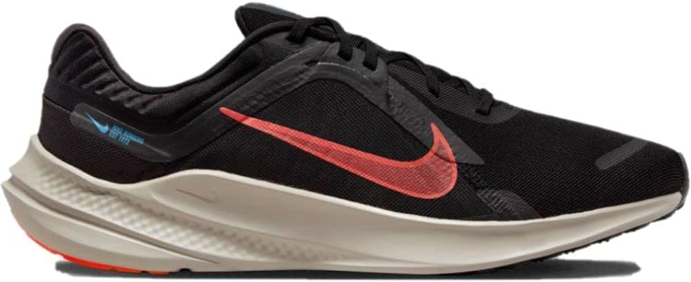 Кроссовки для мужчин Nike Quest 5, черный/алый — фото 2