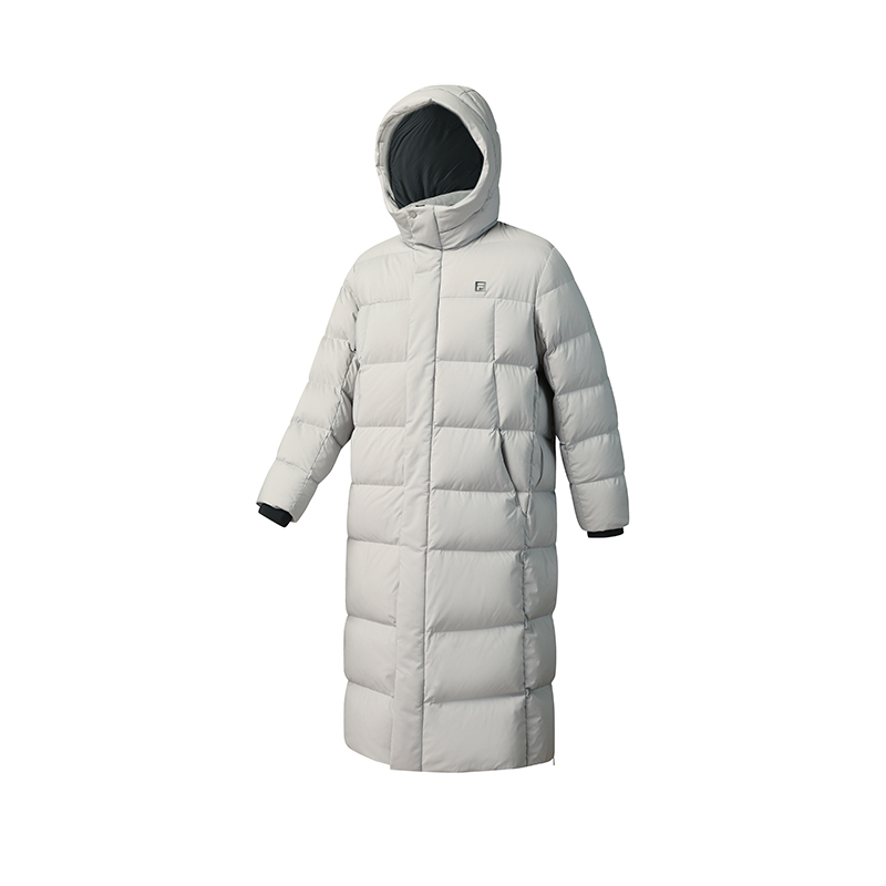 

FILA Фитнес-пуховик унисекс дымчатый, Hazy Gray Brown