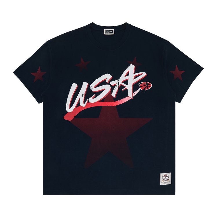 

Футболка Kith For USA Basketball All Star Vintage Tee, цвет Nocturnal