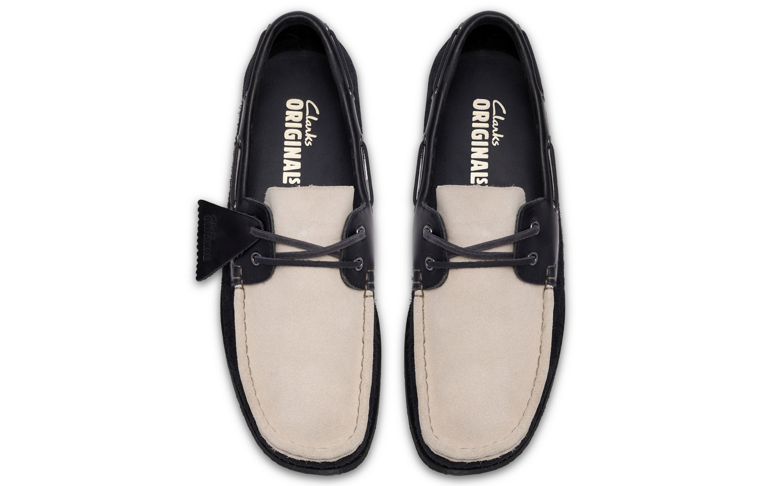 Clarks Ботинки Boat Shoes мужские темно-синие — фото 4