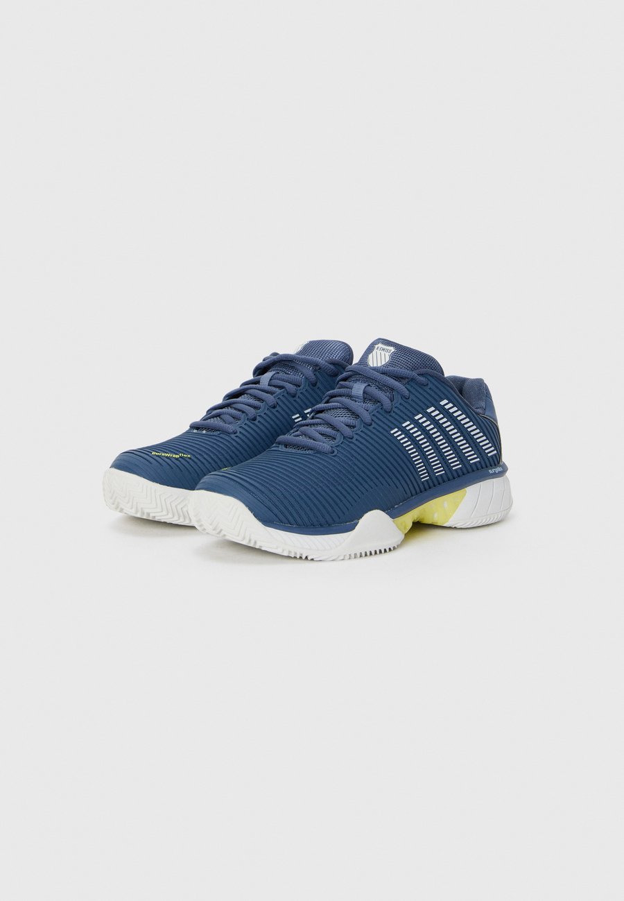 Кроссовки K-SWISS HYPERCOURT EXPRESS 2 CLAY, Vintage Indigo/Blanc De Blanc/Luminary Green/Dark Blue — фото 2