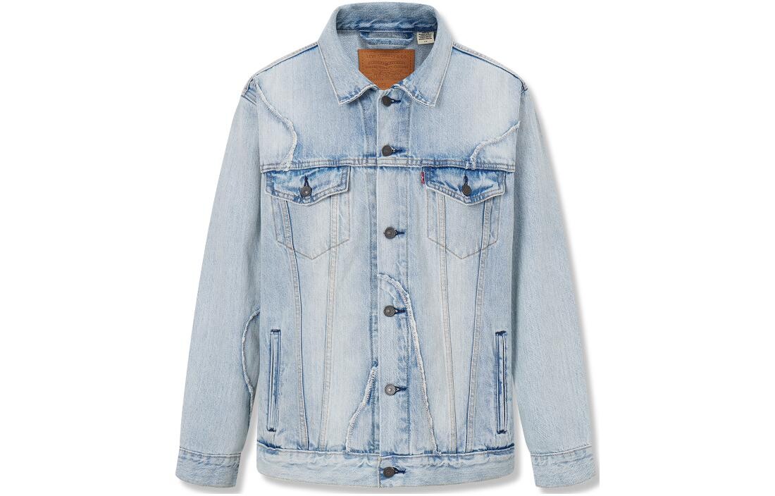 

Джинсовая куртка мужская синий Levis