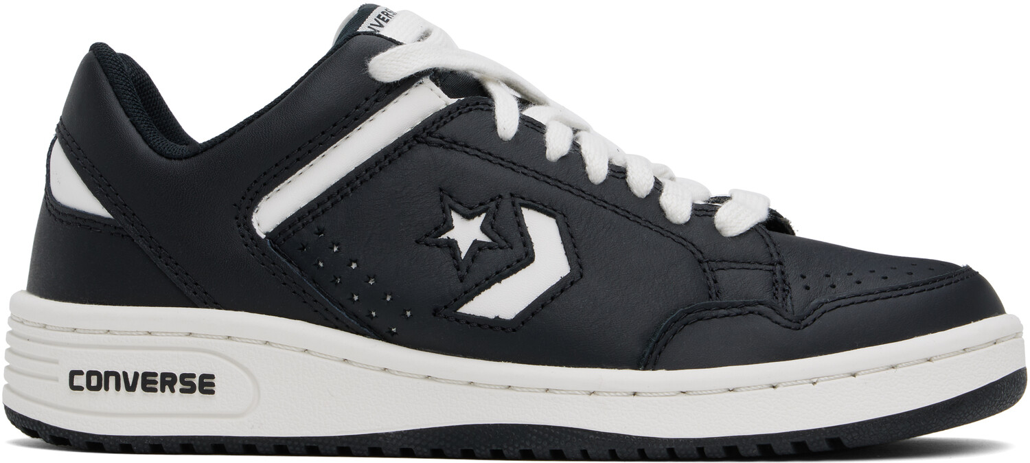 

Низкие кроссовки из черно-белой кожи Weapon Converse, Черный, Низкие кроссовки из черно-белой кожи Weapon Converse