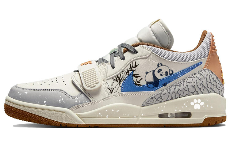 

Кроссовки Jordan Legacy 312 Vintage Basketball Shoes Men Low-top Gray/Blue, серый