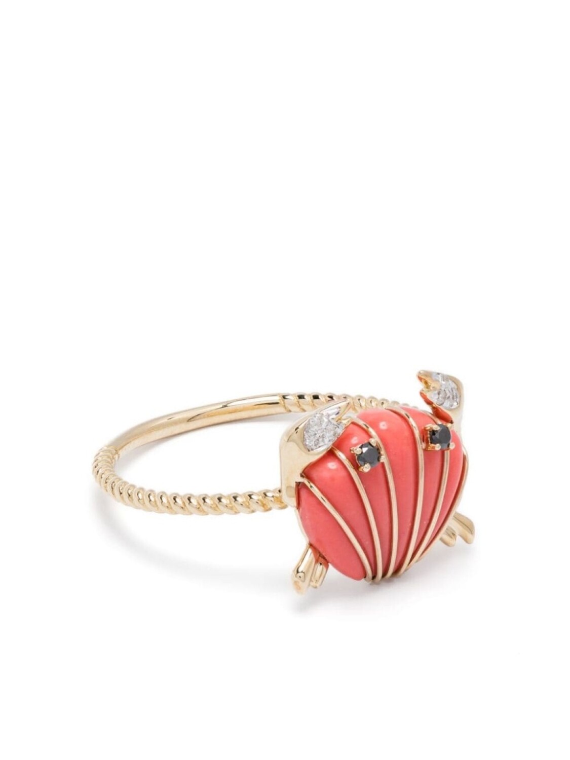 

Золотое кольцо Mini Crab с бриллиантами Yvonne Léon, золотой