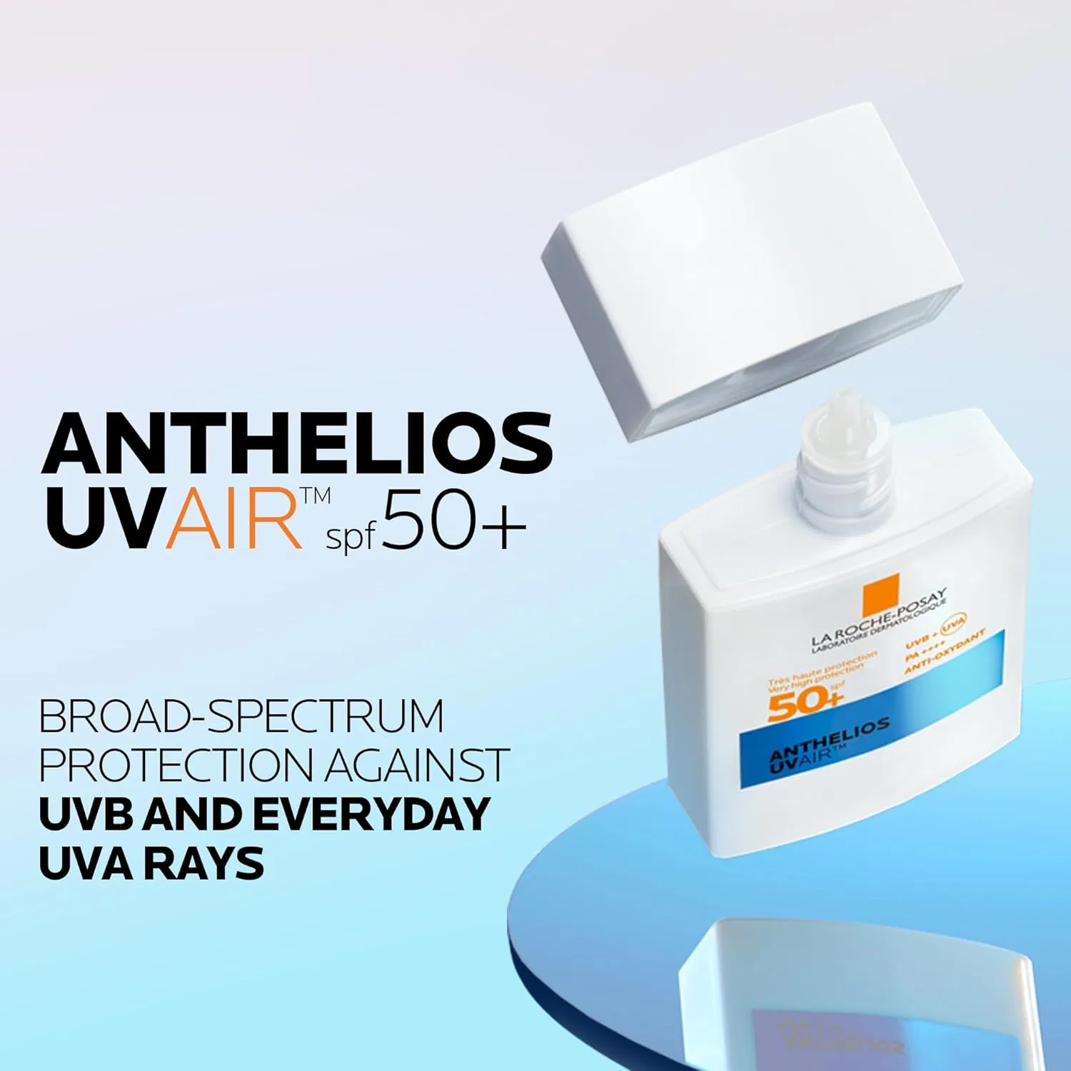 Ультралегкий солнцезащитный флюид Anthelios UVAir SPF 50+ от La Roche-Posay La Roche-Posay — фото 3