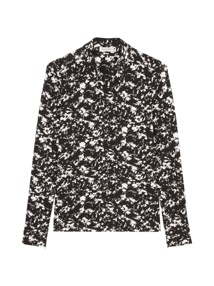 

Футболка Marc O'Polo Jersey Print Bluse regular, разноцветный