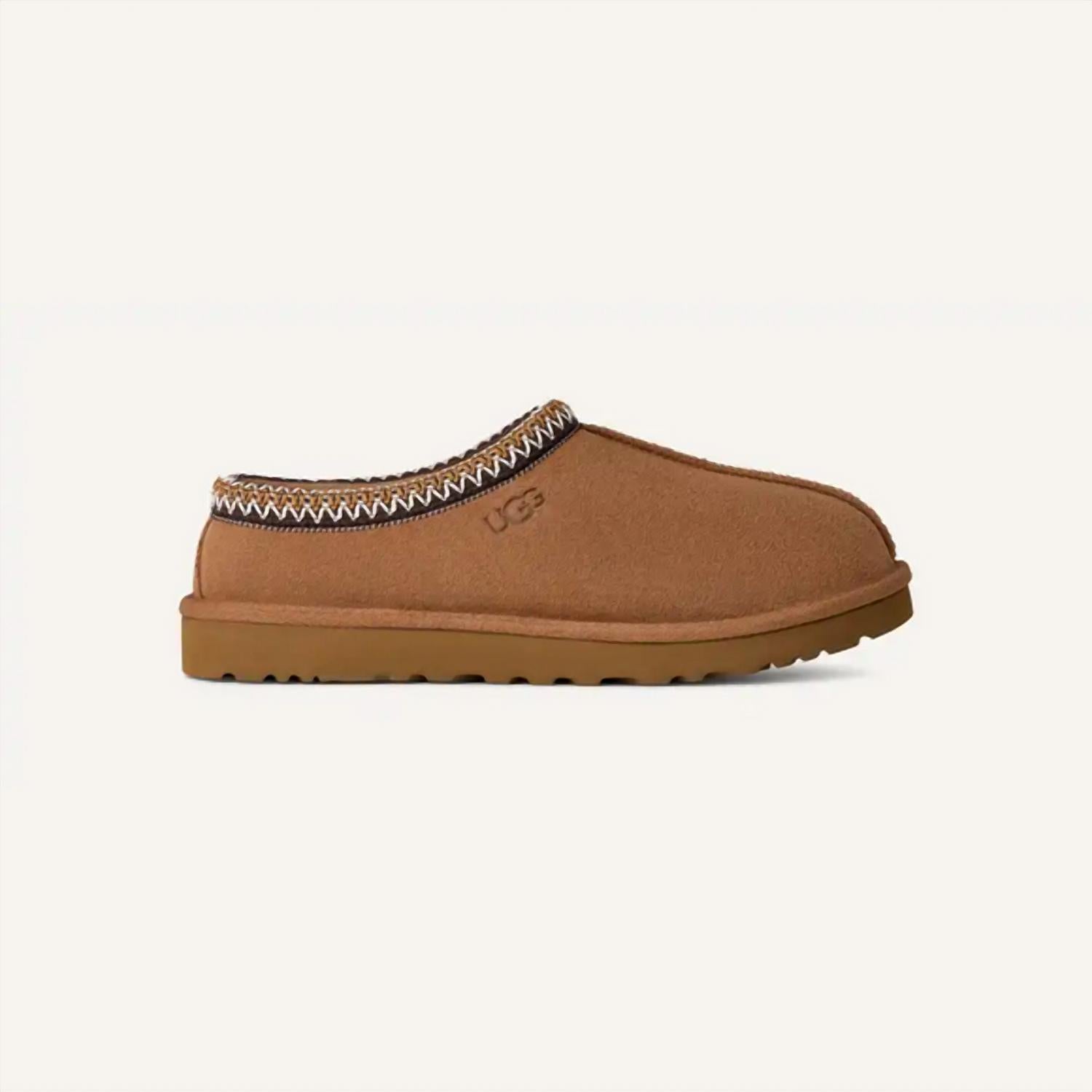 

UGG Мужские слипоны Tasman II, цвет каштановый