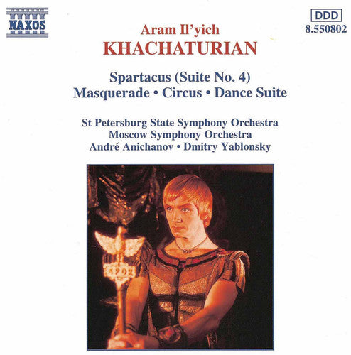 

CD диск Khachaturian / Anichanov / st. Petersburg st. Sym: Spartacus (Suite 4)