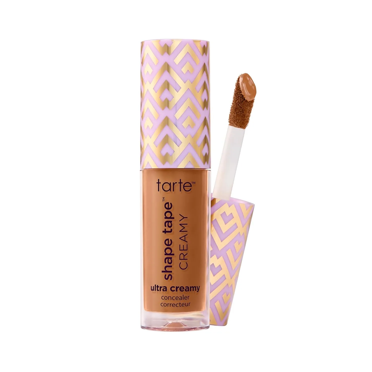 Консилер Tarte Shape Tape Creamy Concealer, увлажняющий, для полного покрытия, оттенок 47H Tan-Deep Honey