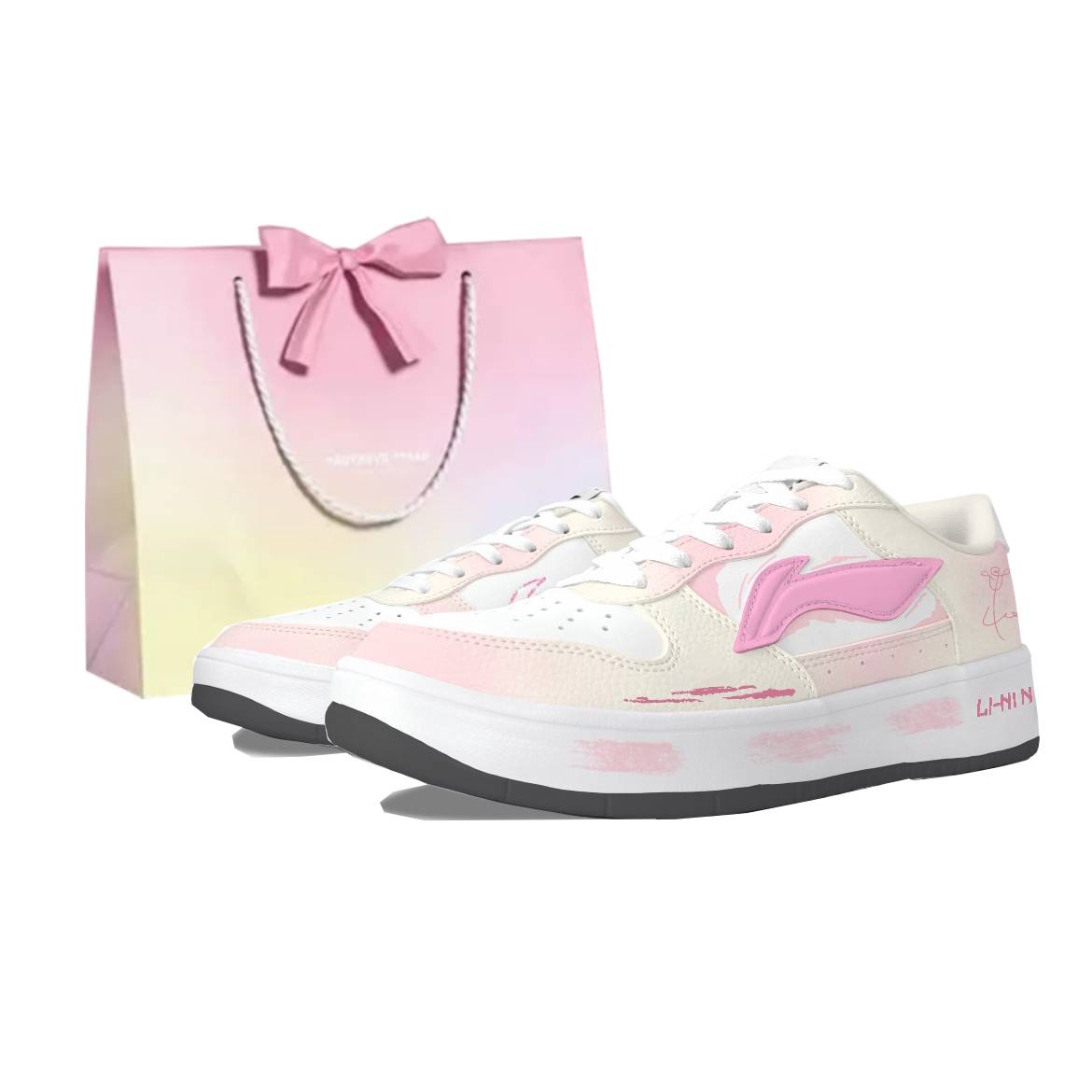 

Плавучая лодка Li Ning Kung Fu Rabbit Manufacturing, персиково-розовая синтетическая кожа