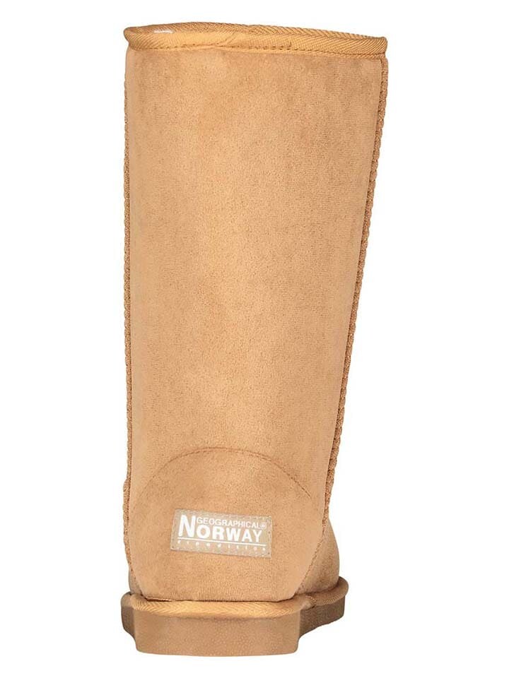 Сапоги Geographical Norway Winterstiefel Opilate, светло-коричневый — фото 4