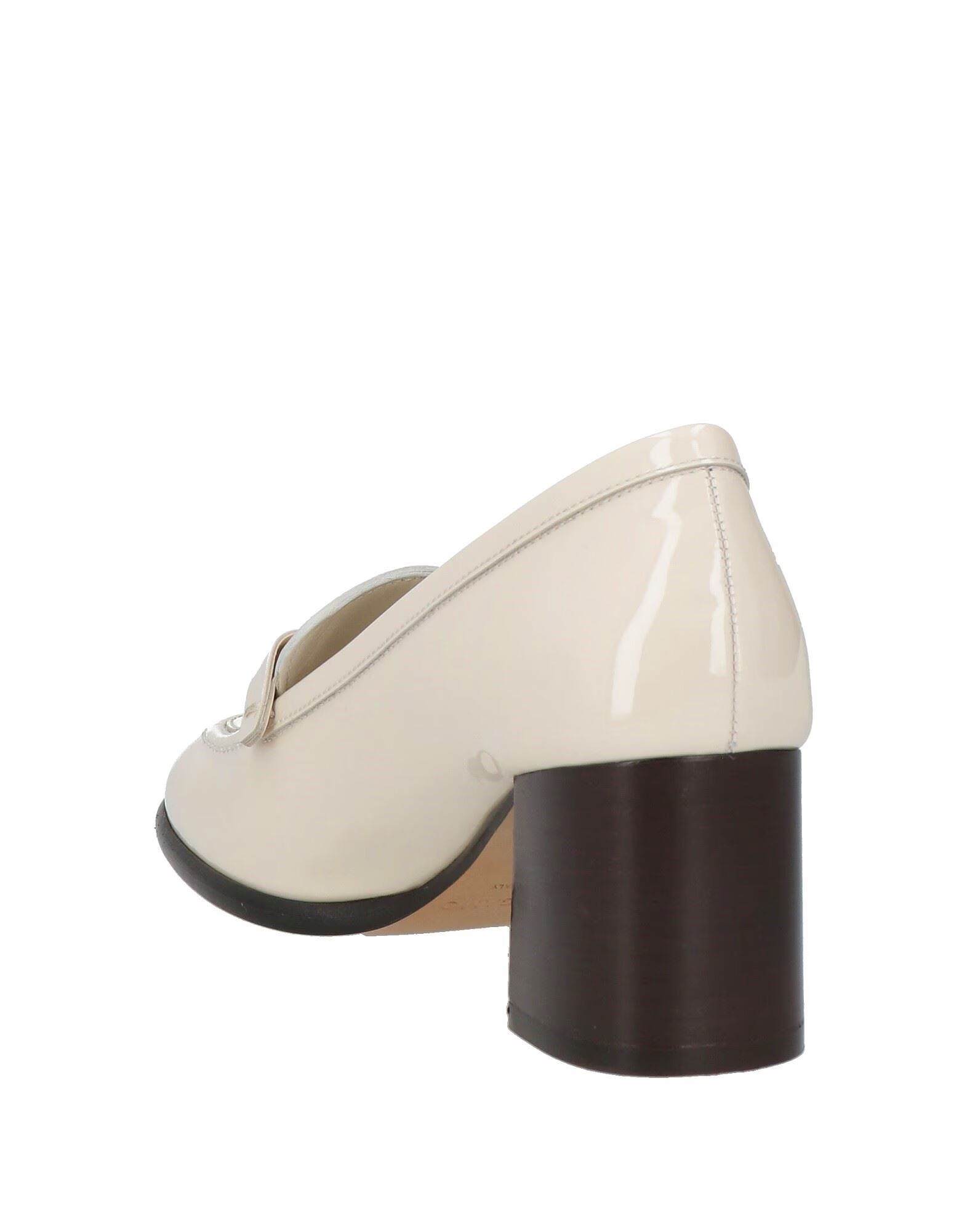 Лоферы Ferragamo, бежевый — фото 3