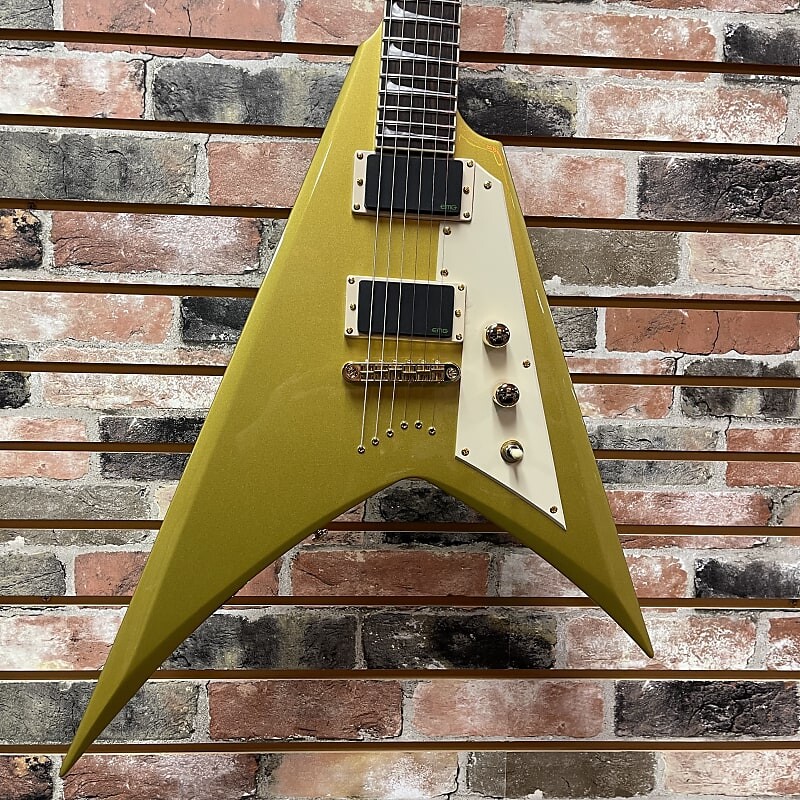 

Электрогитара ESP LTD Kirk Hammett V Metallic Gold