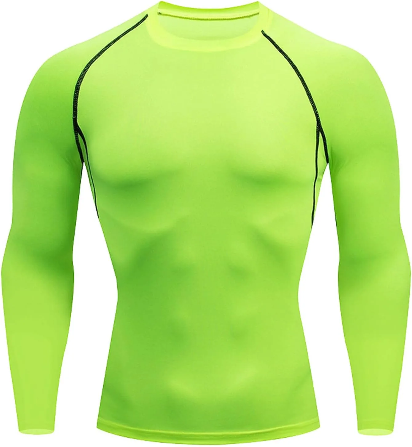 

Мужская компрессионная футболка с длинным рукавом для бега и тренировок