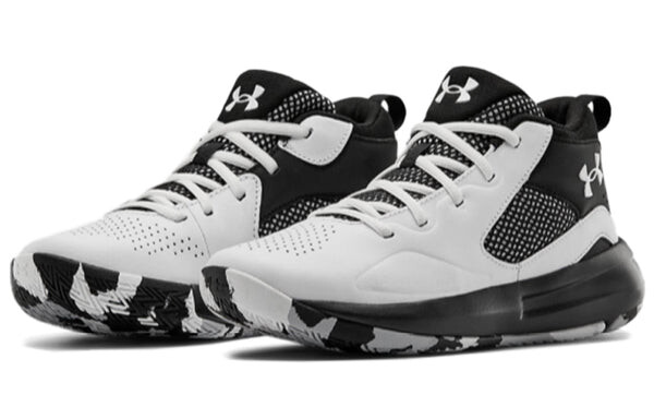 Кроссовки lockdown 5 'white black' Under Armour, черный — фото 3
