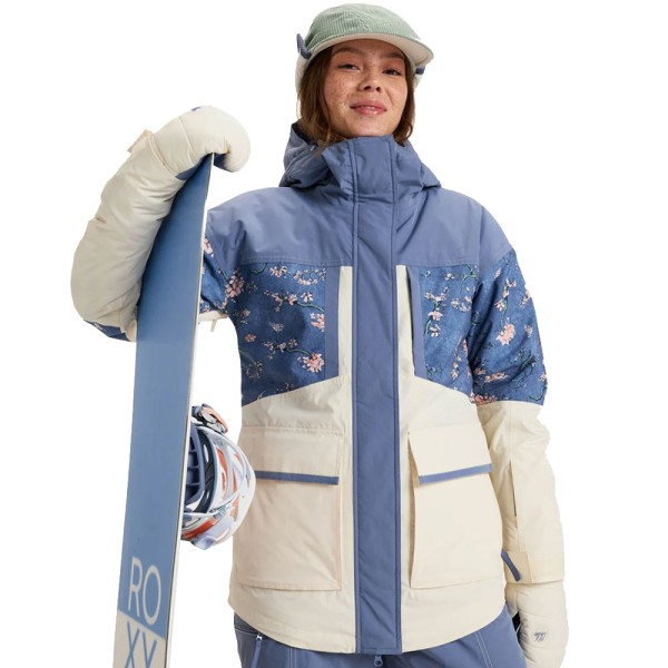 

Лыжная куртка-парка Chloe Kim Roxy, мультиколор
