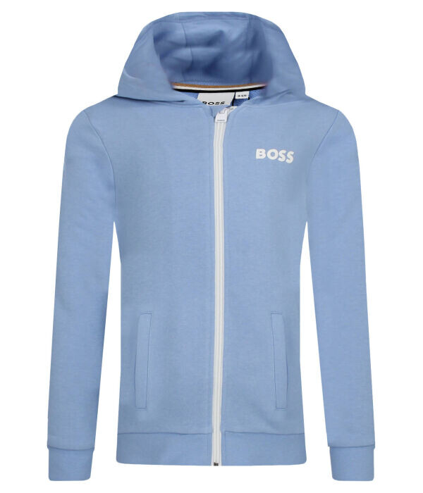 

Толстовка Boss Kidswear Regular Fit, голубой