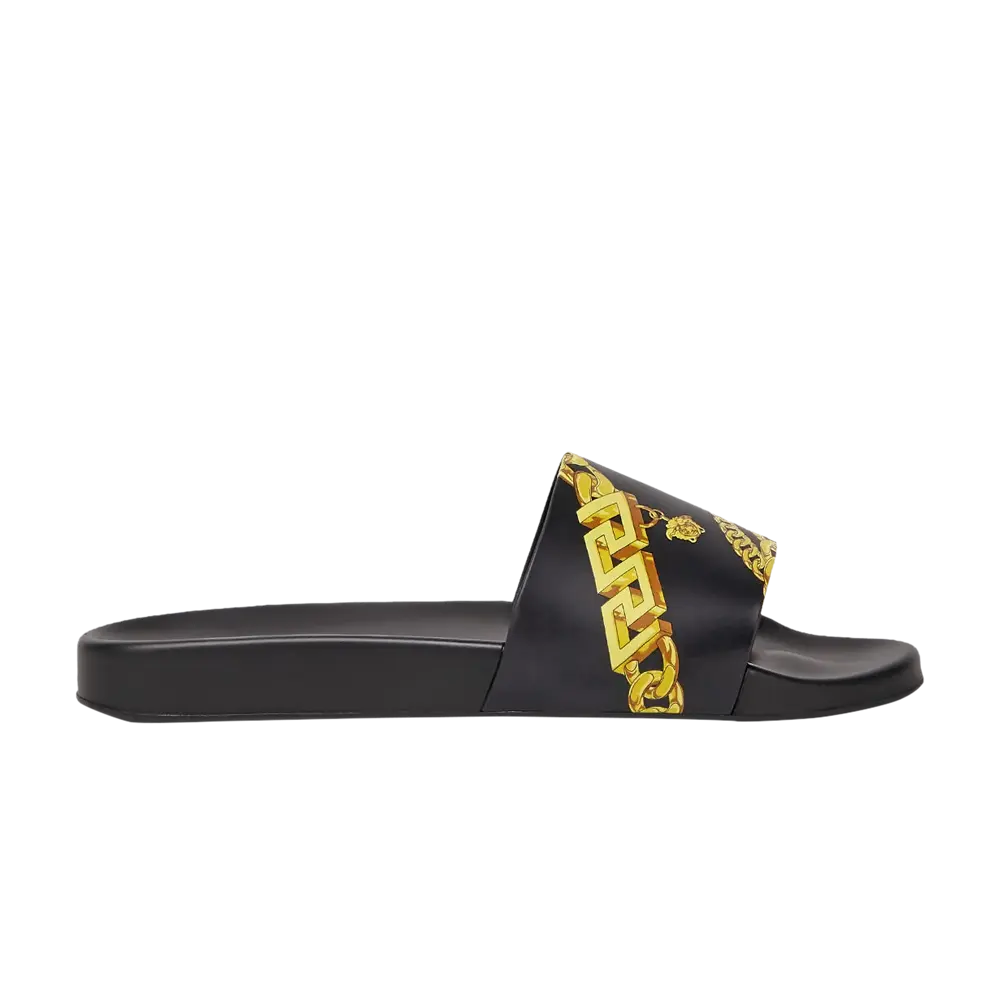 

Шлепанцы Versace Slide, черный