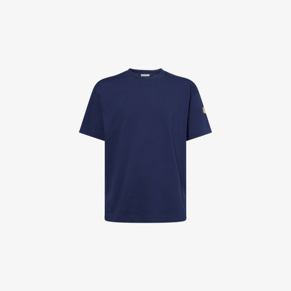 

Футболка Moncler x Gilga farm by donald glover с принтом, синий