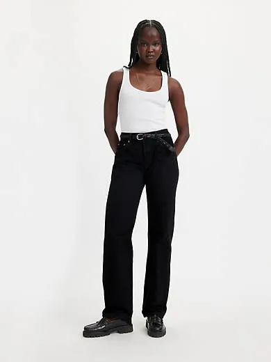 

501 женские джинсы 90-х годов Levi's, черный