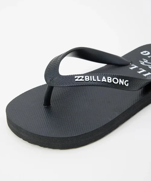 Детские сандалии из EVA и резины ONE TIME THONGS BILLABONG черные — фото 4
